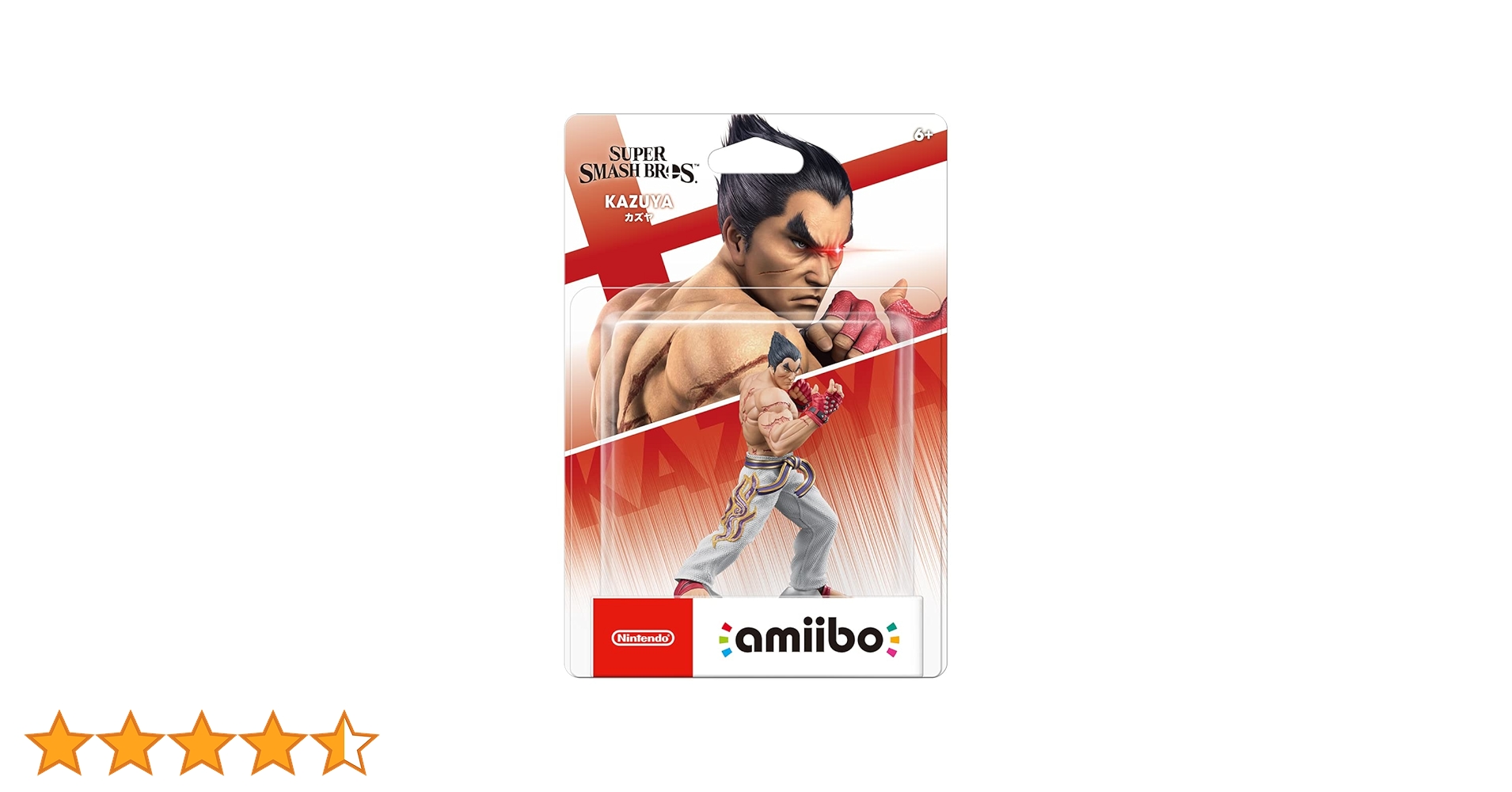 Amazon.co.jp: amiibo カズヤ（大乱闘スマッシュブラザーズ